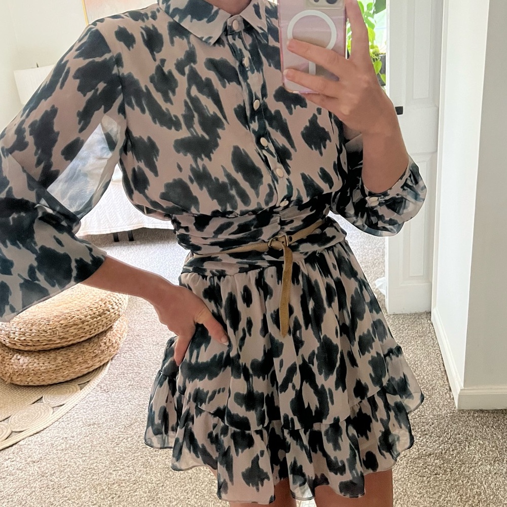 Chic long sleeve dress